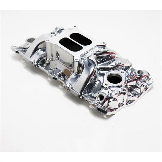 Edelbrock 71014 Performer RPM Endurashine Intake Manifold, SBC