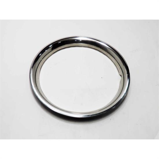 Stainless Steel Beauty Ring for 15 Inch Rally Wheel, 2 Inch Wide