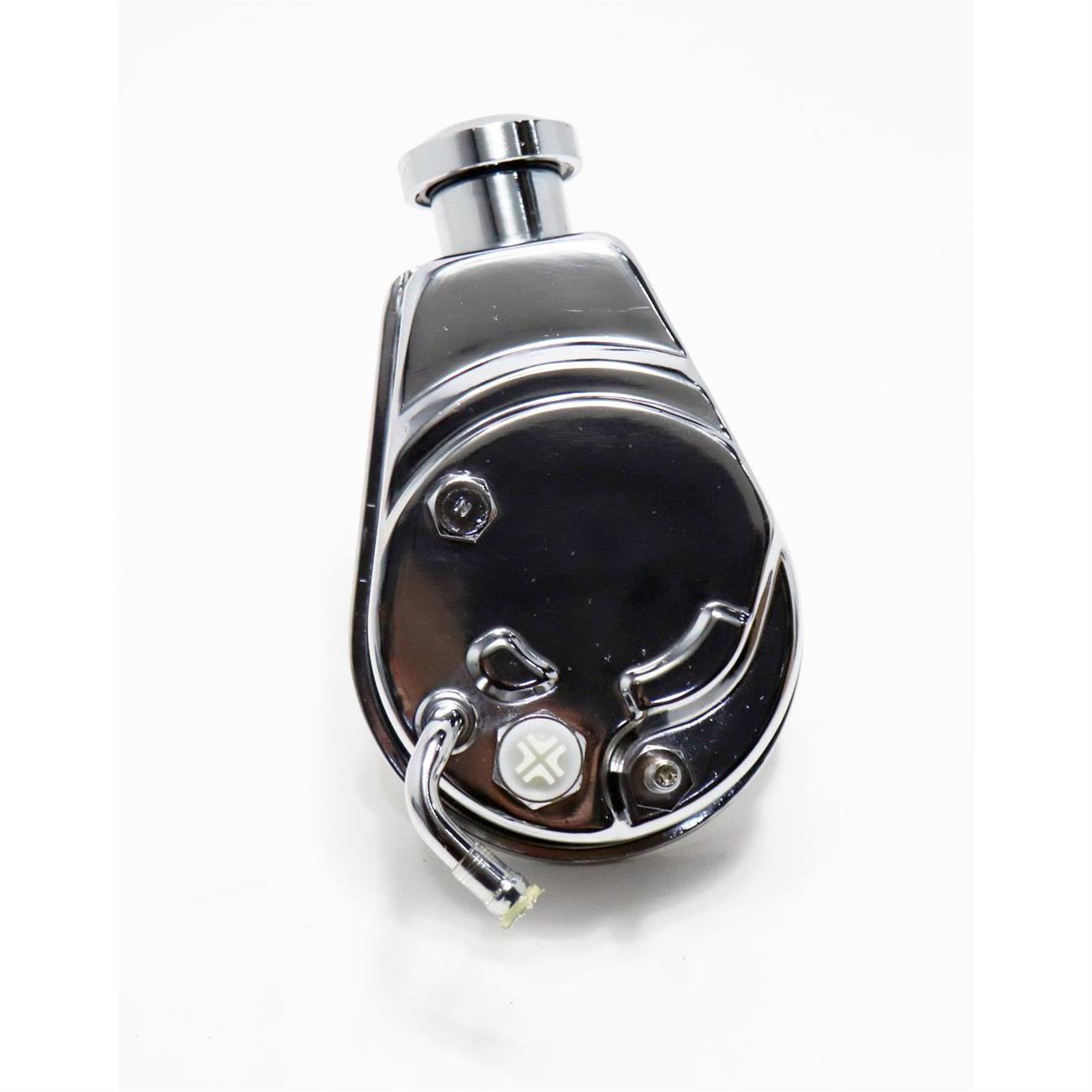 GM Power Steering Pump With Chrome Reservoir