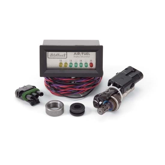 Edelbrock 6593 Performer Series Air/Fuel Ratio Gauge, Electrical