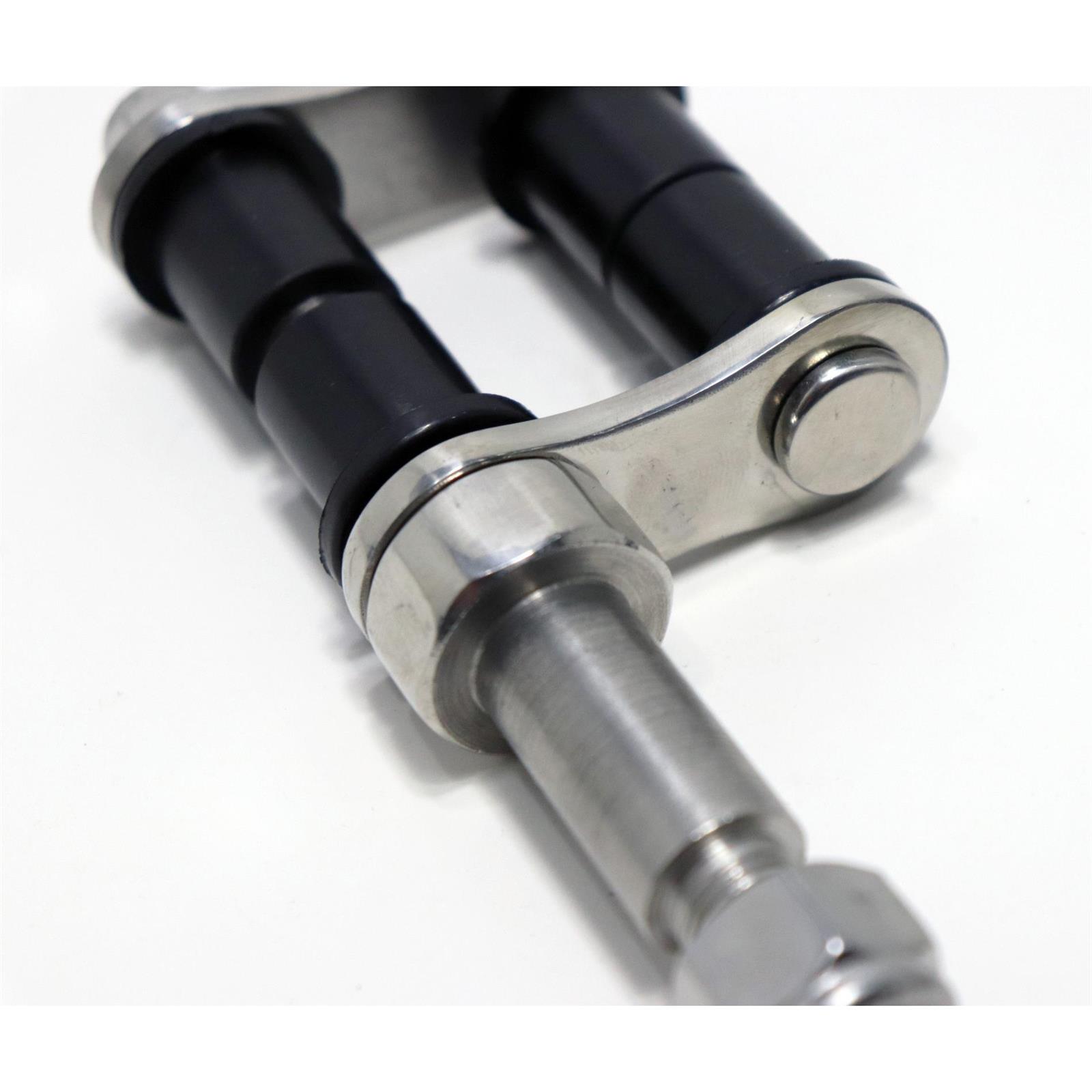 Shackles with Shock Stud Mounts