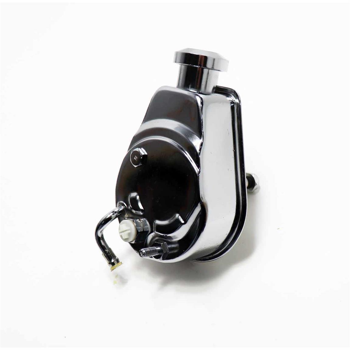 GM Power Steering Pump With Chrome Reservoir
