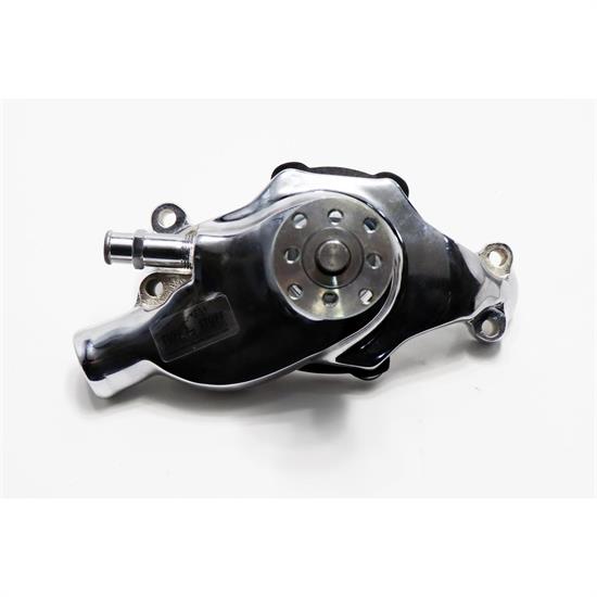 Chevy BBC 454 High Volume Aluminum Short Water Pump Chrome