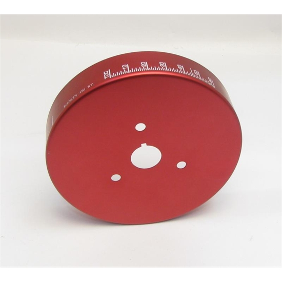Garage Sale 8" SBC Harmonic Balancer Cover Red