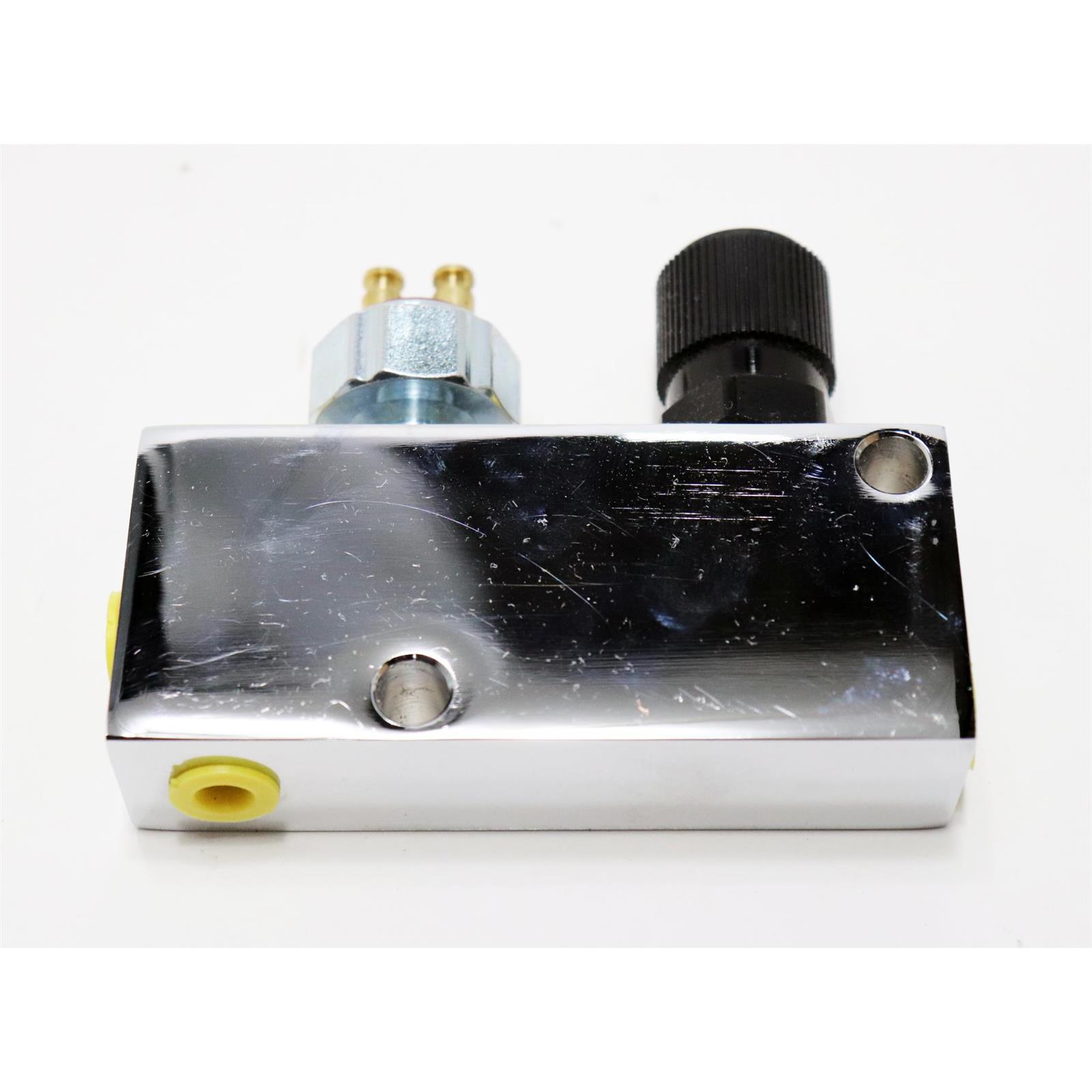 Adjustable Proportioning Valve Block, Brake Distribution System