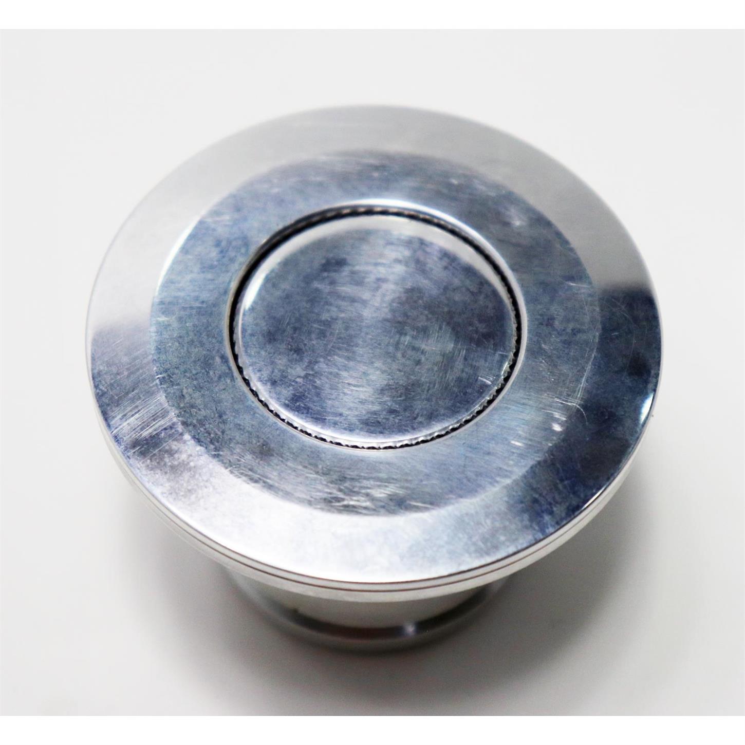 Speedway Billet Aluminum Fuel Filler Neck w/ PopUp Gas Cap