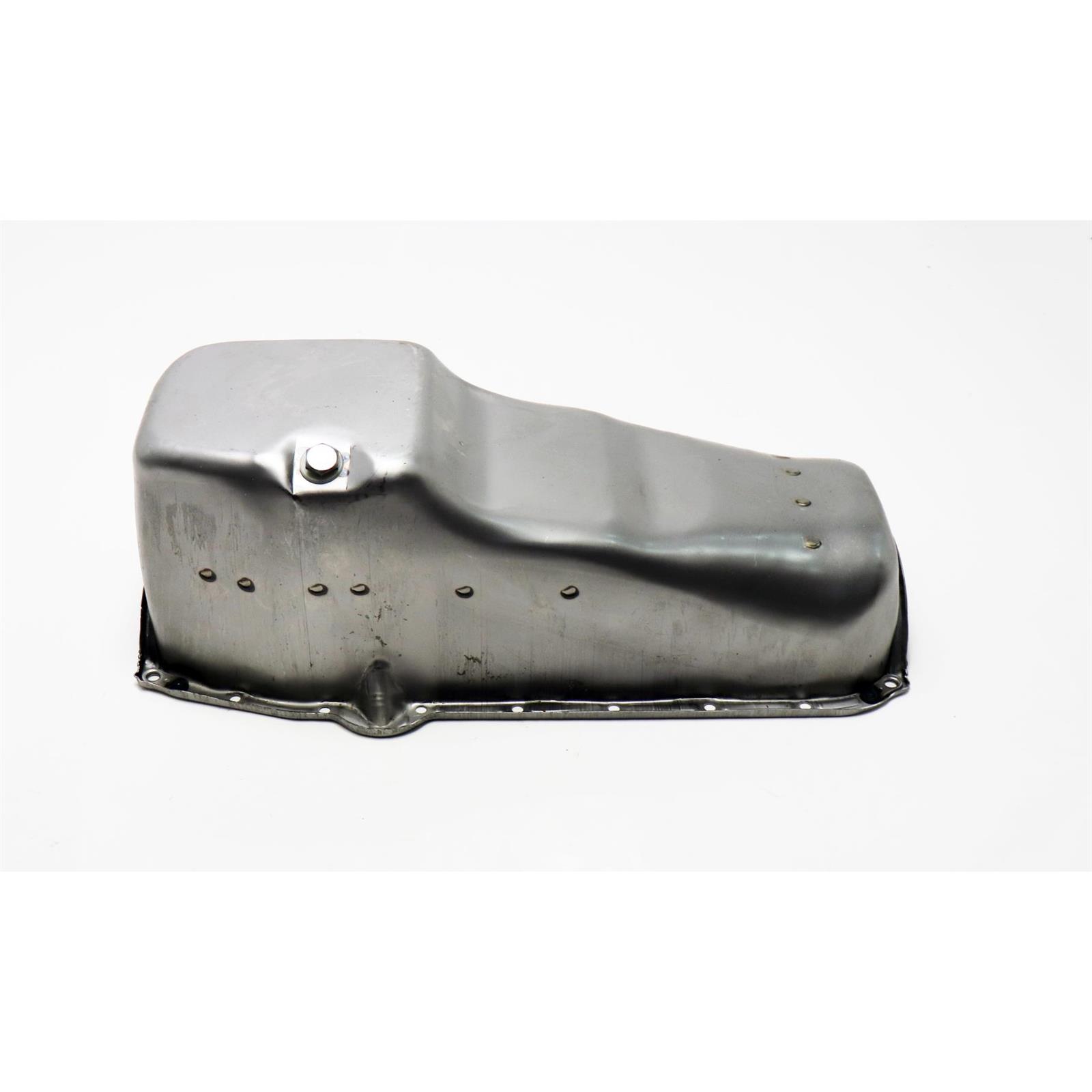 195679 Stock Raw Steel Small Block Chevy Oil Pan