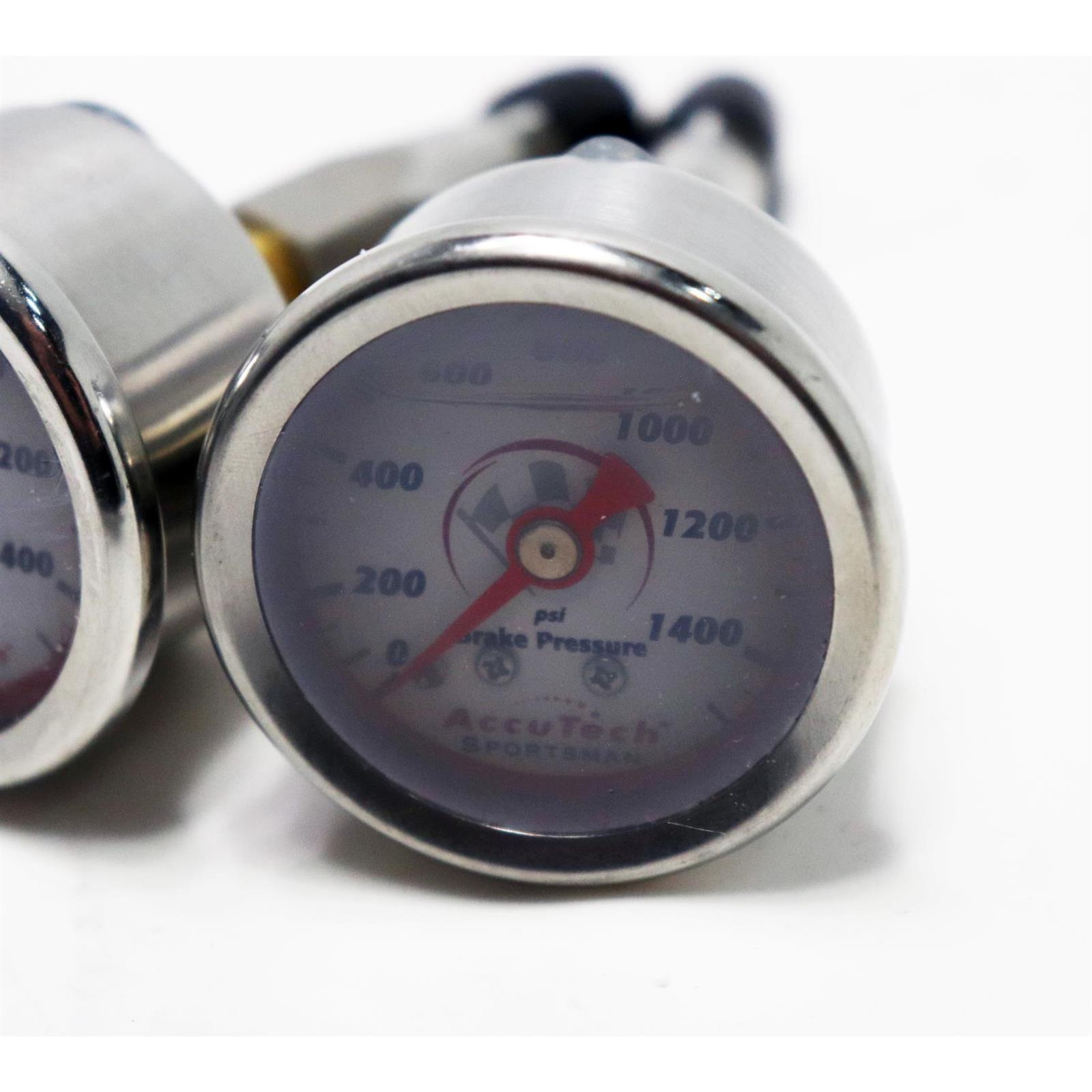 Longacre 5244147 Quick Check Brake Pressure Gauge Set GM Metric