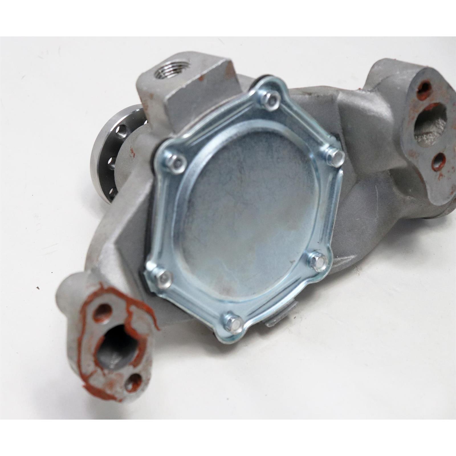 Speedway Small Block Chevy Short Aluminum Water Pump, Plain