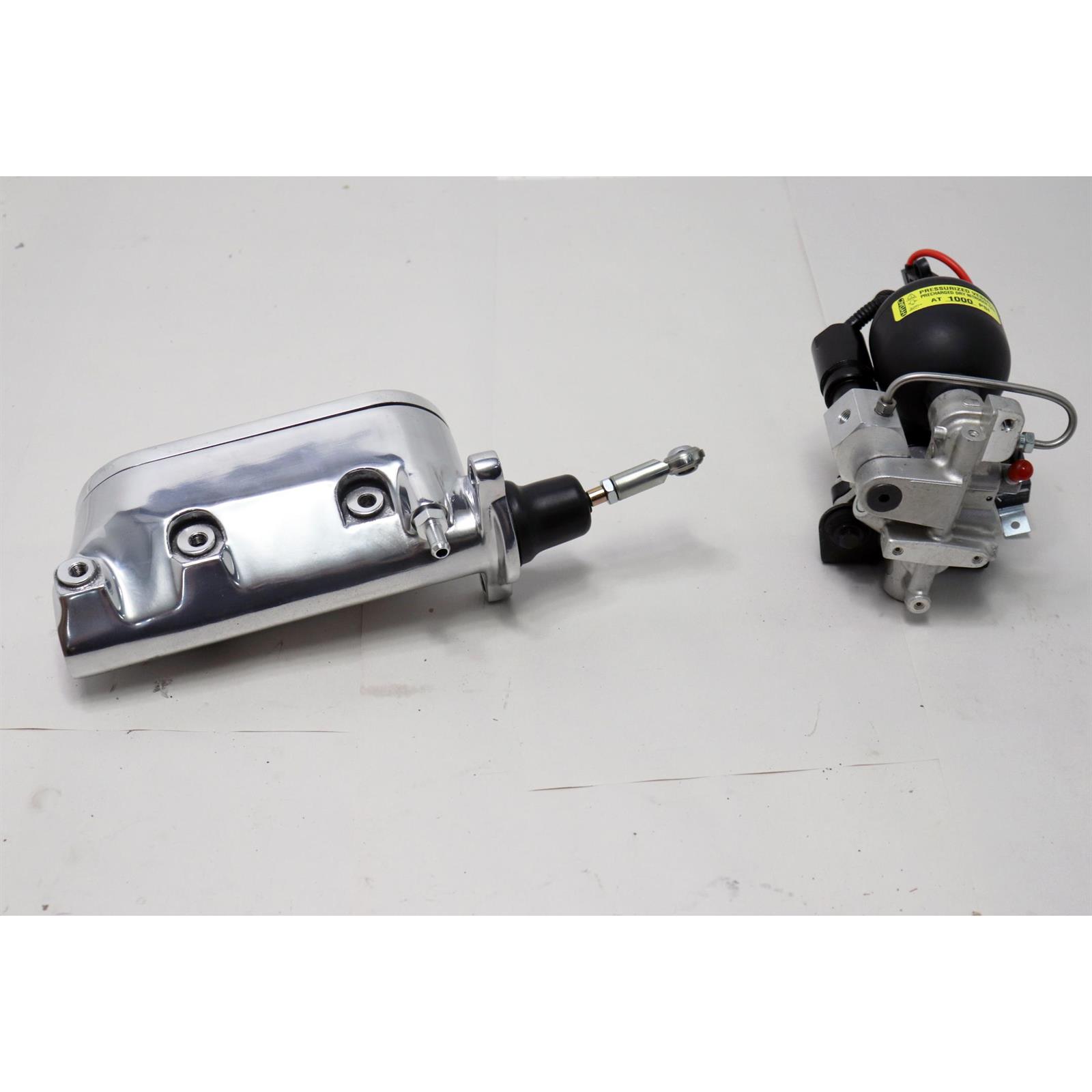 Compact Electric Brake Power Booster Master Cylinder, Disc/Disc