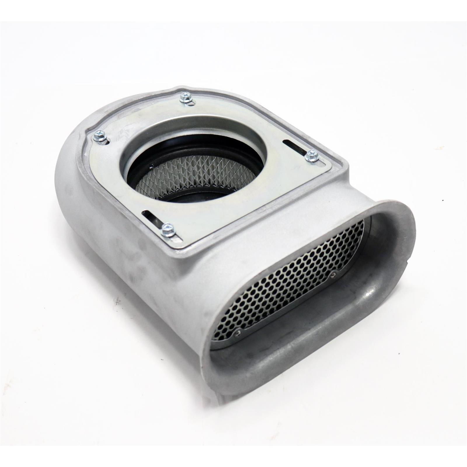 Speedway Gasser Finned Aluminum Single Quad Carb Air Scoop