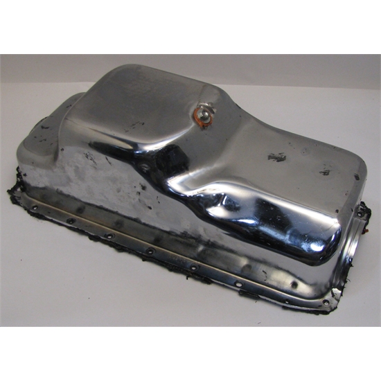 Garage Sale Mopar 360 Stock Sump Chrome Oil Pan