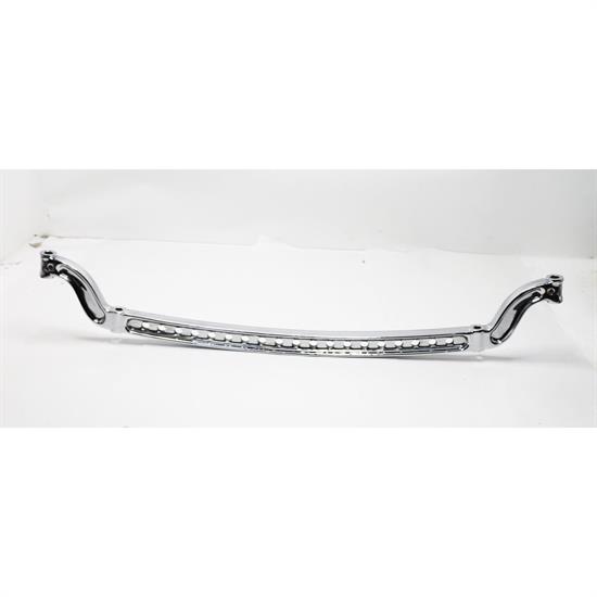 Speedway 4 Inch Drop IBeam Front Axle, Chrome, Drilled