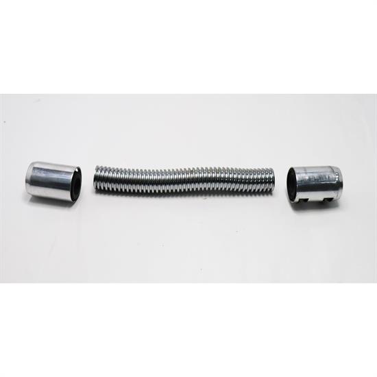 12 Inch Polished Aluminum Flex Radiator Hose Kit