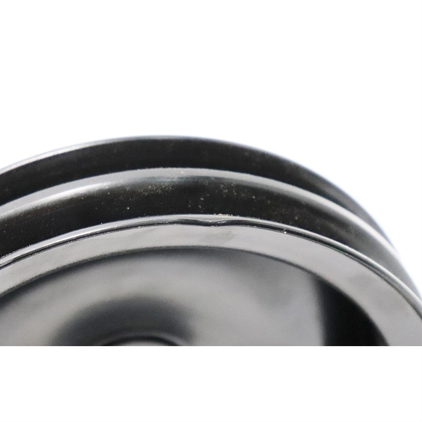 Chrome Double Groove Power Steering Pump Pulley Key Way For BBC 350 454 - View #9