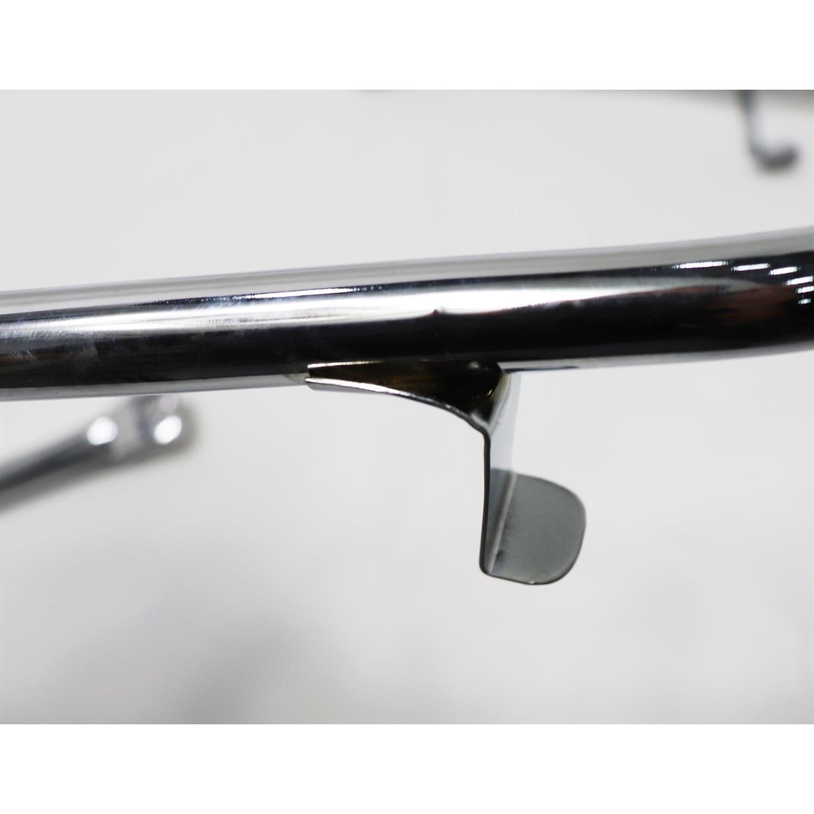 Flat Face Fire Truck Ladder Racks, Chrome