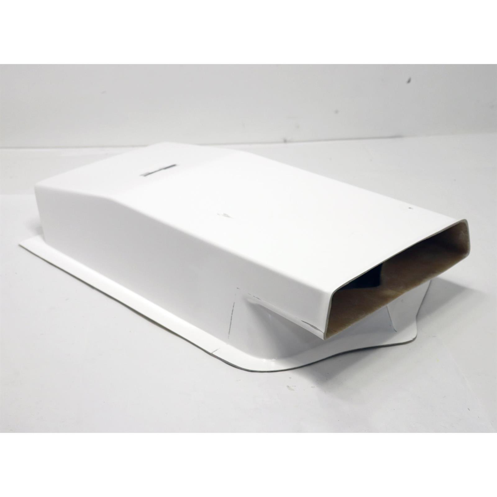 Snorkel Drag Car Fiberglass Hood Air Scoop, 1Piece, 28 x 17 x 6