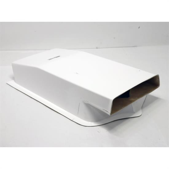 Snorkel Drag Car Fiberglass Hood Air Scoop, 1Piece, 28 x 17 x 6