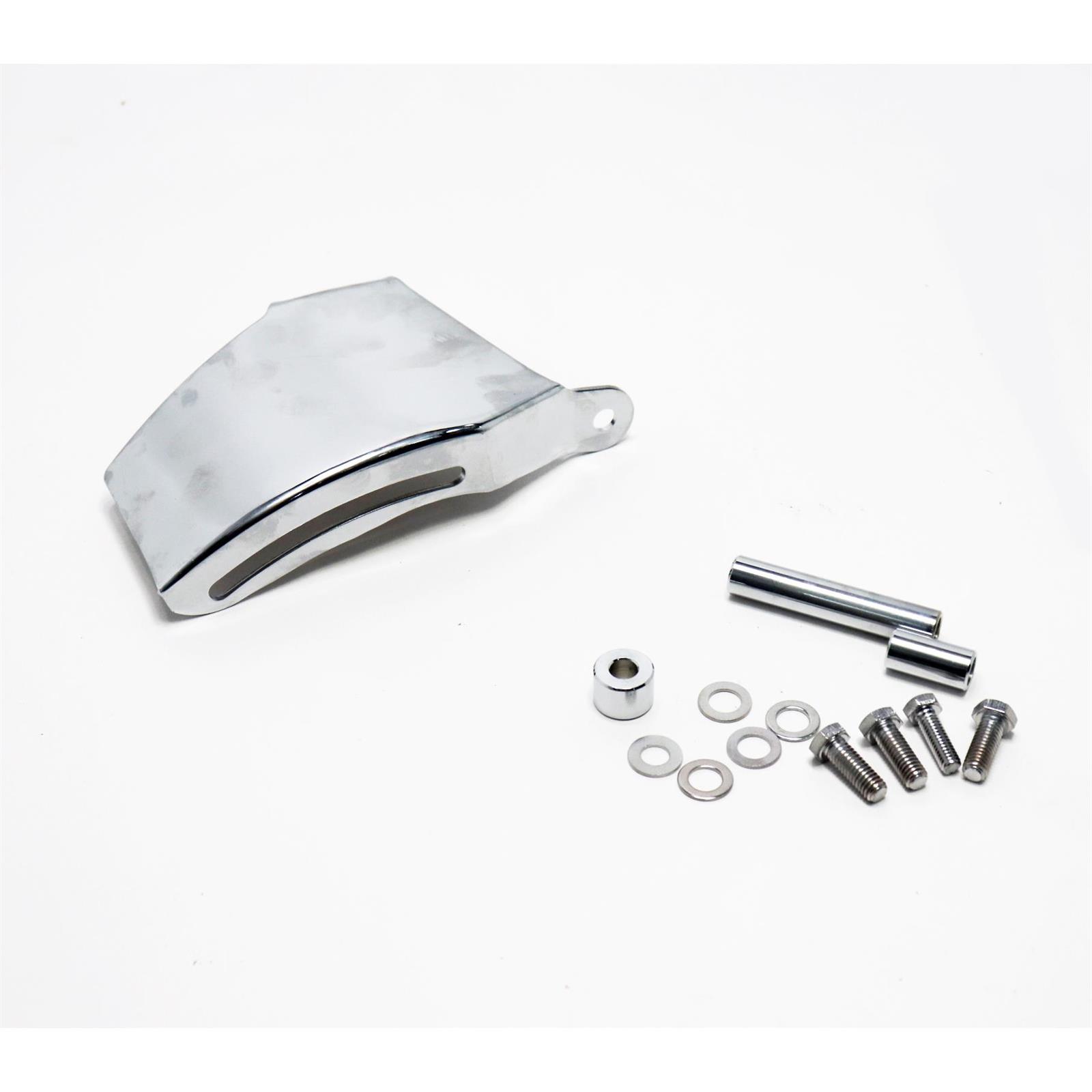 Mr Gasket 5170 Alternator Bracket, 19761986 SBC, Chrome