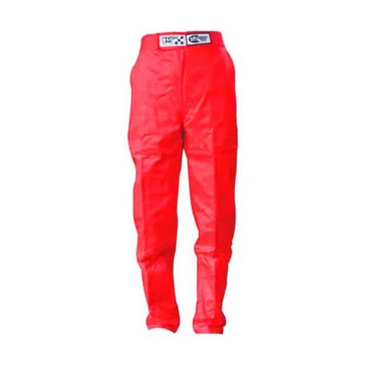 Finishline 2Layer SFI5 Fire Retardant Racing Pants Red Small