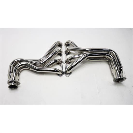 192734 Small Block Ford Chassis Headers, Stainless Steel