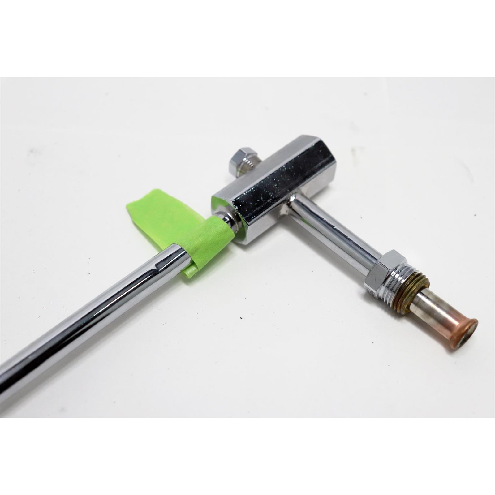 Holley 34150 Chrome Fuel Line for Holley Model 4150 Carburetor