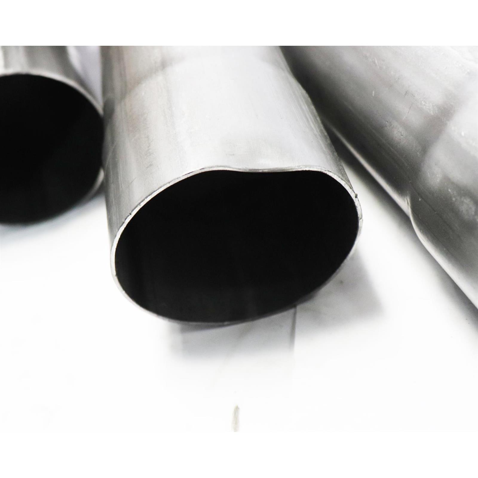 Universal Mild Steel Dual Exhaust Mandrel Bend Kit, 3 Inch