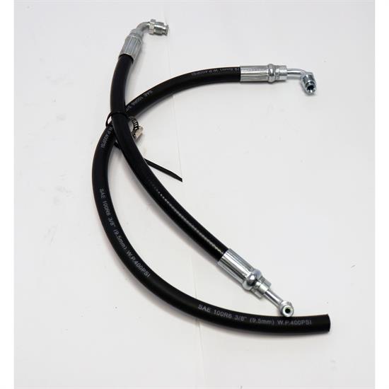 197478 Mustang II/7480 Pinto Power Steering To GM Pump Hose Kit