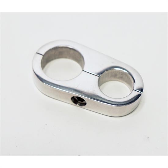 Billet Specialties 68325 Alum Hose Separator Clamp .625 x .781 In