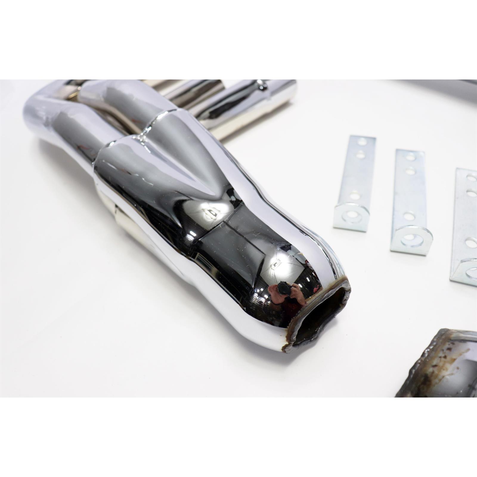 Patriot Exhaust H1165 Lake Pipes, 63 Inch, Chrome