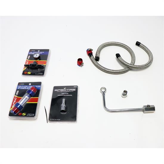 Spectre 2985 Edelbrock Fuel Line Kit, Carter/Edelbrock, 3/85/8