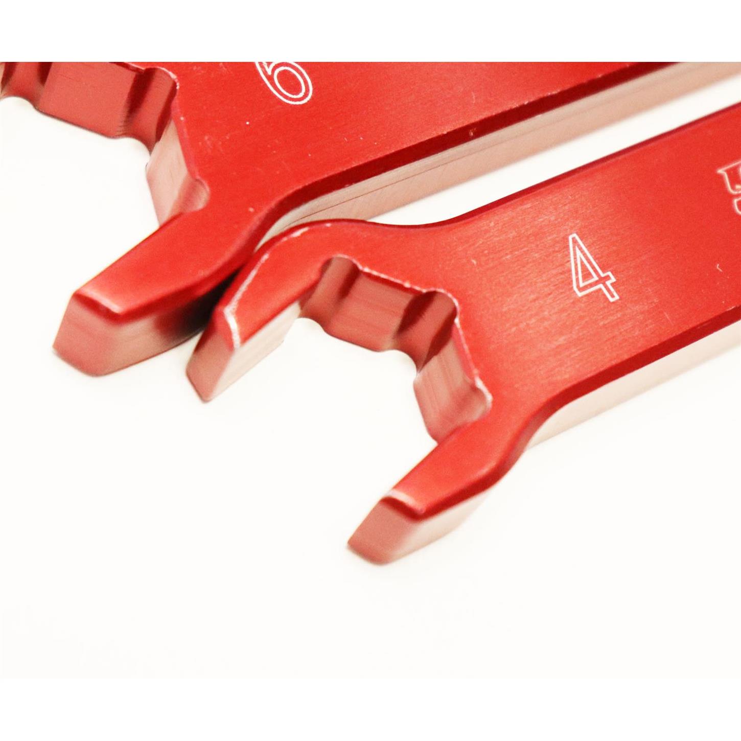 Speedway Aluminum AN Fitting Wrench Set, 6Piece