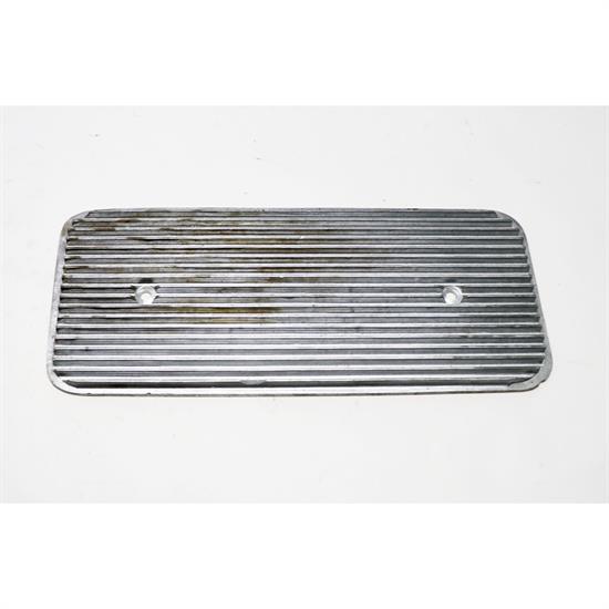 Ford YBlock Finned Valley Cover, Unpolished