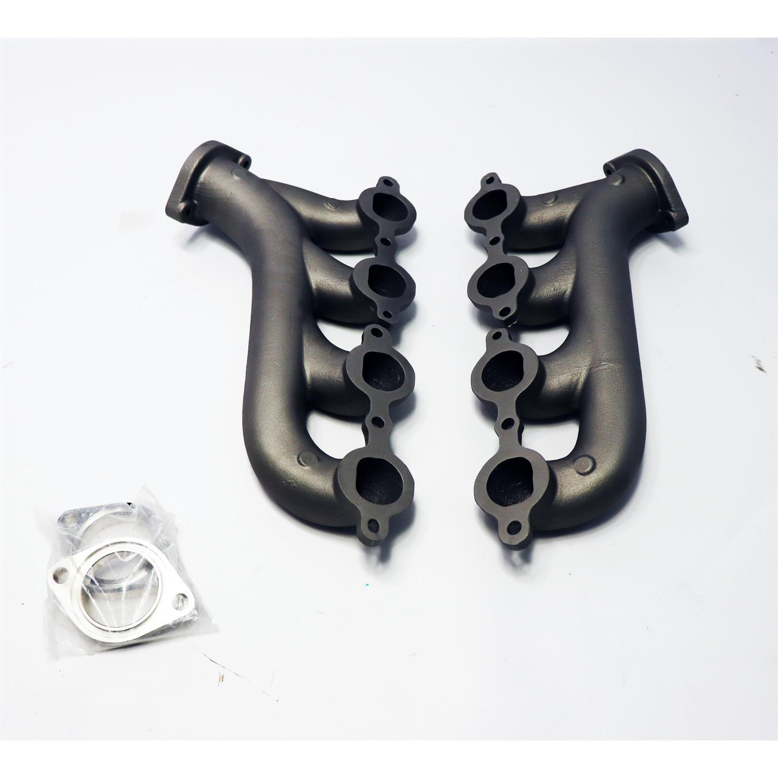 Hooker 85014HKR GM LS Exhaust Manifold. Titanium Ceramic Finish
