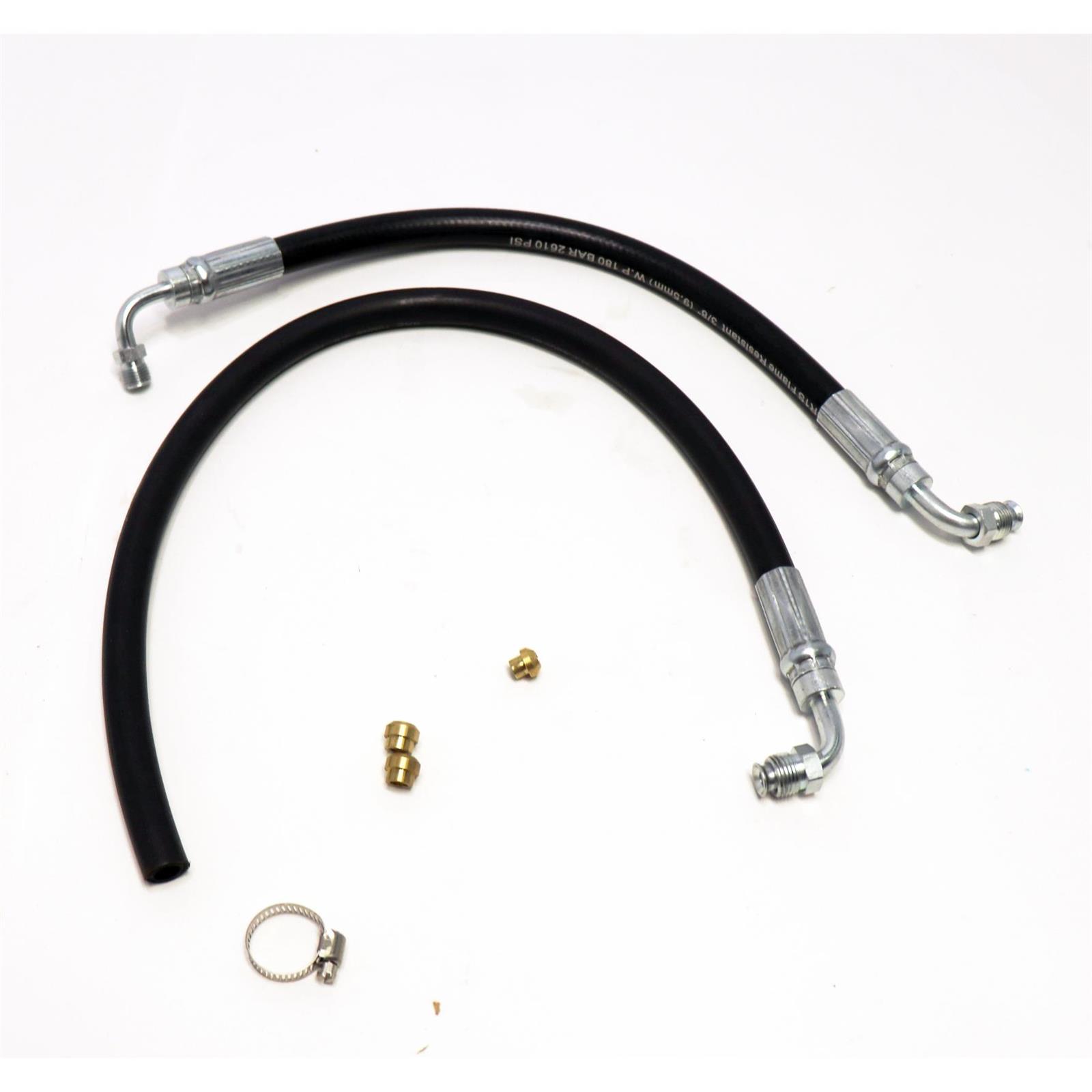 197478 Mustang II/7480 Pinto Power Steering To GM Pump Hose Kit