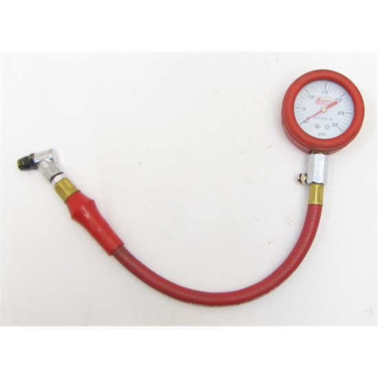 Safety Racing Tire Pressure Gauge  030 psi