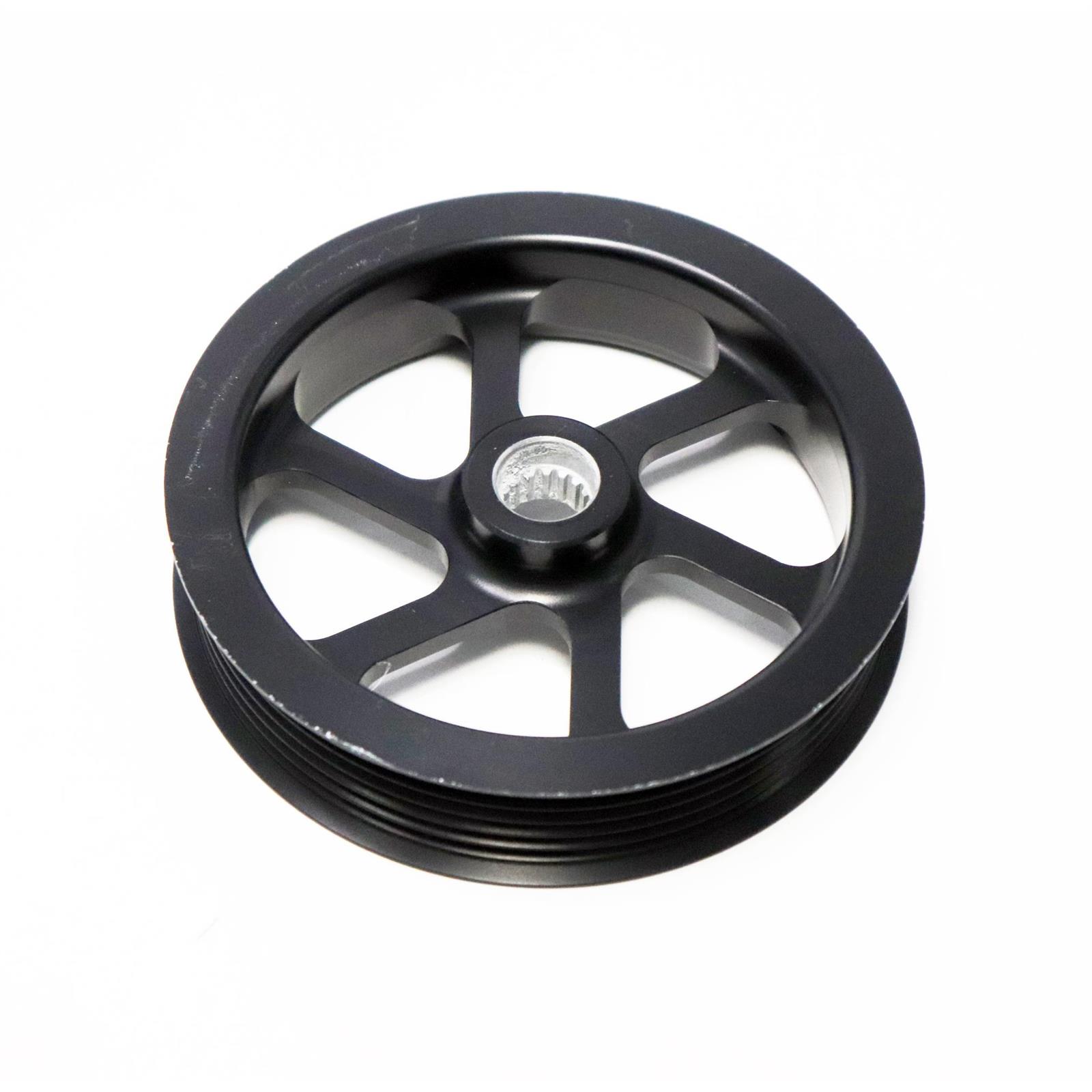 KRC 20015000 Aluminum Power Steering Pump Serpentine Pulley 4.2In
