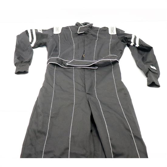 Simpson L202271 Legend II Racing Suit, Black, Medium
