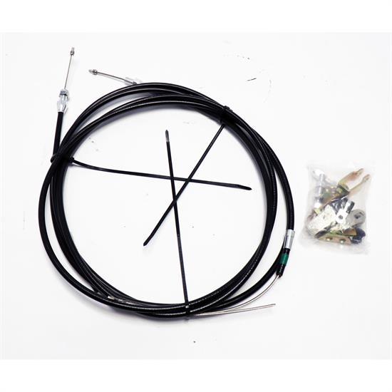 Universal Adjustable Emergency Brake Cable Kit, CuttoLength