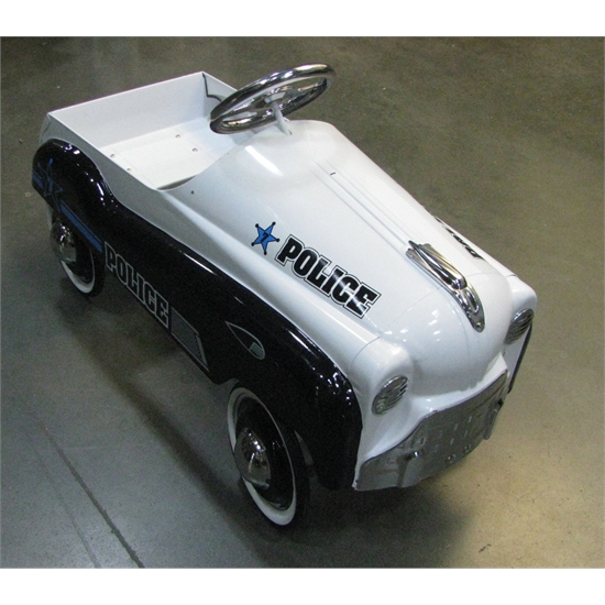 Garage Sale Police Pedal Car