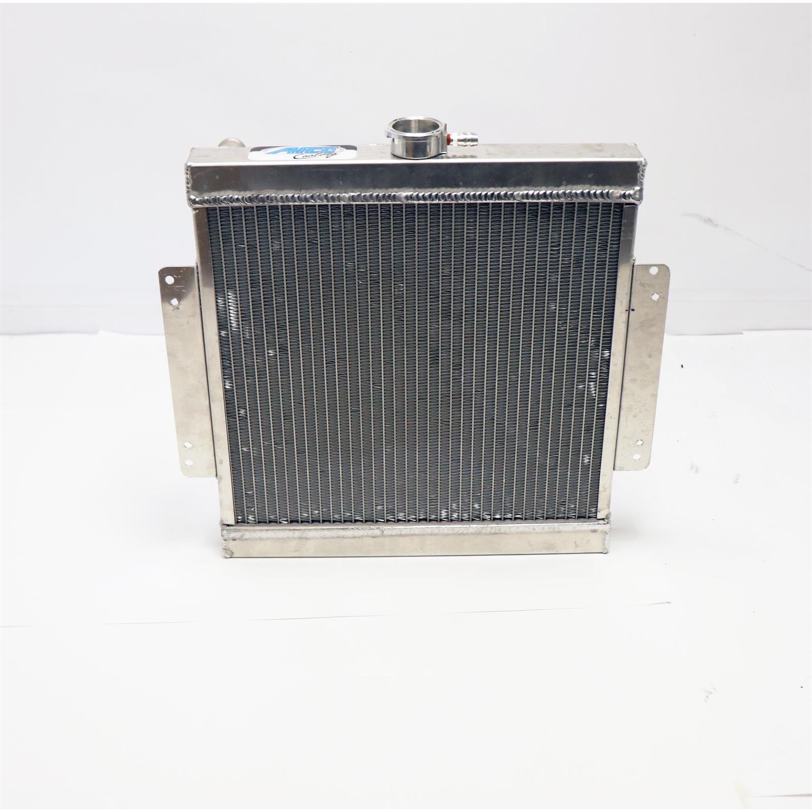 AFCO 80206 Micro/Micro/Midget Radiator, Front Mount w/ 1" Push On