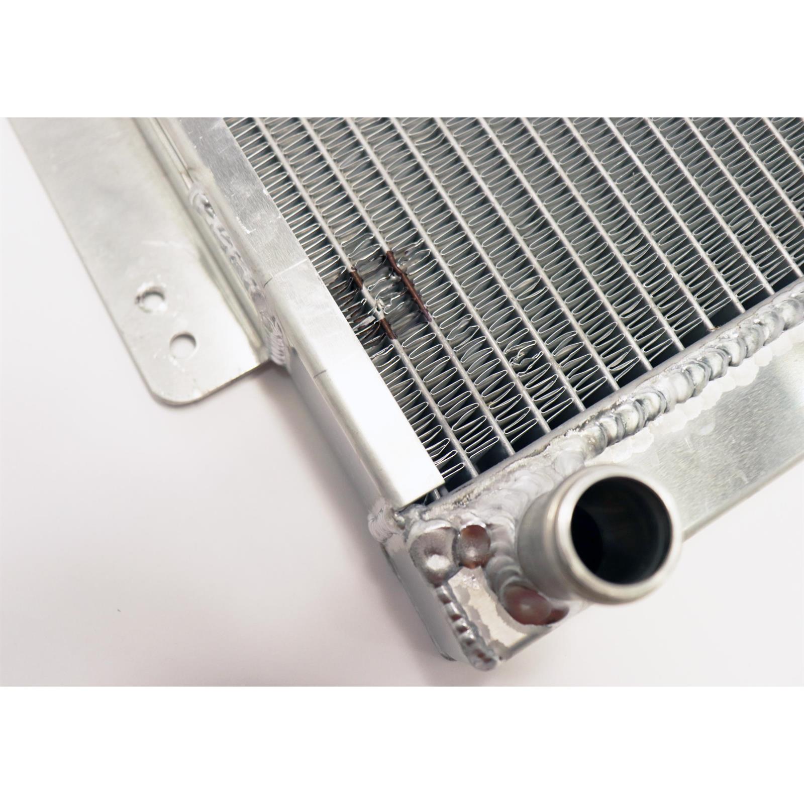 AFCO 80206 Micro/Micro/Midget Radiator, Front Mount w/ 1" Push On