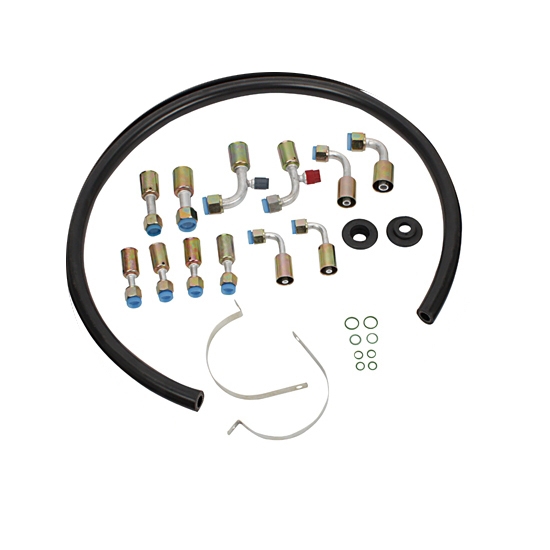 Garage Sale Black A/C Hose & Fitting Kit