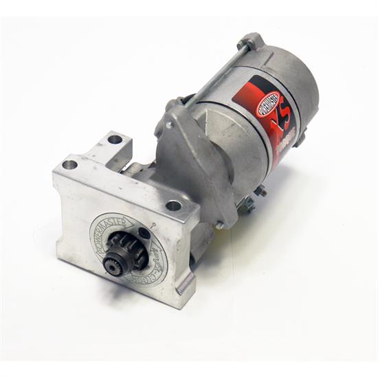 Powermaster 9526 Chevy Gear Reduction Starter, 168 Tooth, Angled