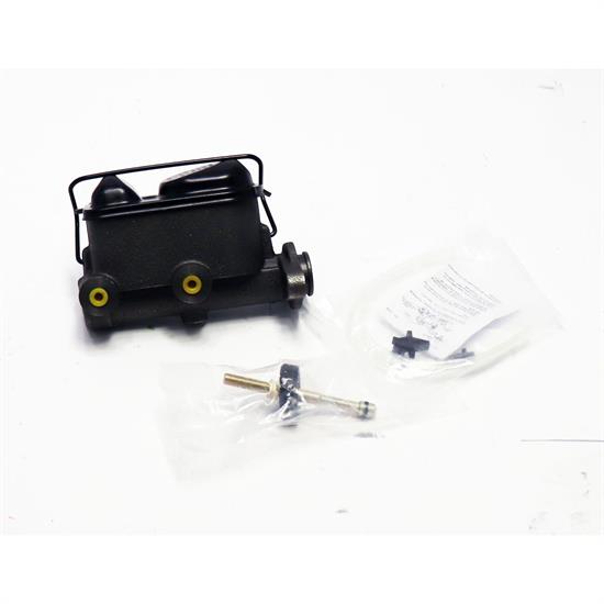 Speedway Dual Feed Brake Master Cylinder, 1 Inch Bore, Disc/Drum