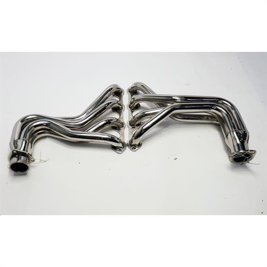 192734 Small Block Ford Chassis Headers, Stainless Steel