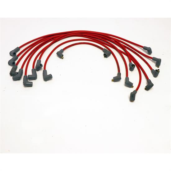 MSD 31599 8.5mm Spark Plug Wires S/B Chevy Socket, Under Headers