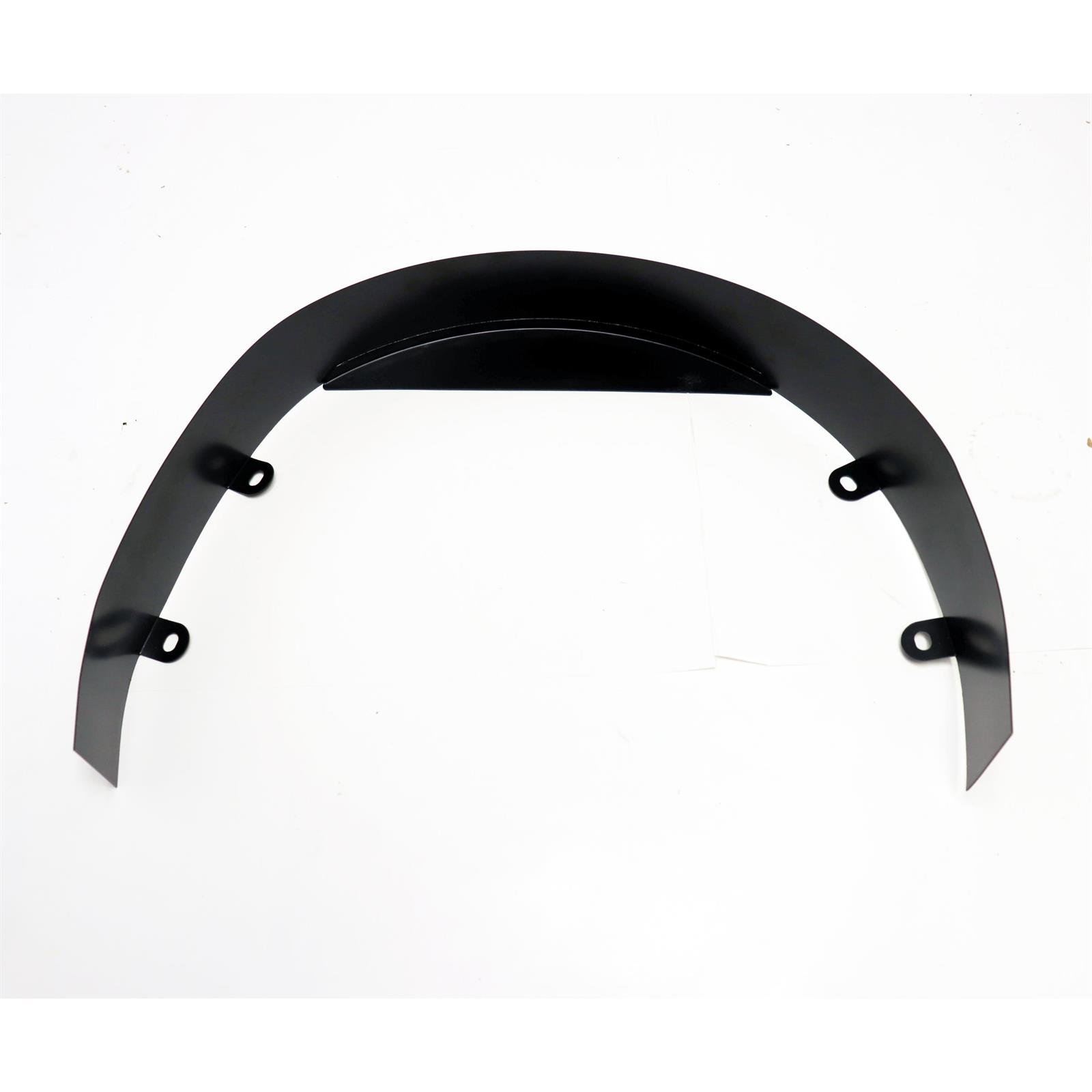 Universal Black Steel 3 Inch Fan Shroud w/ Mounting Bolt Kit