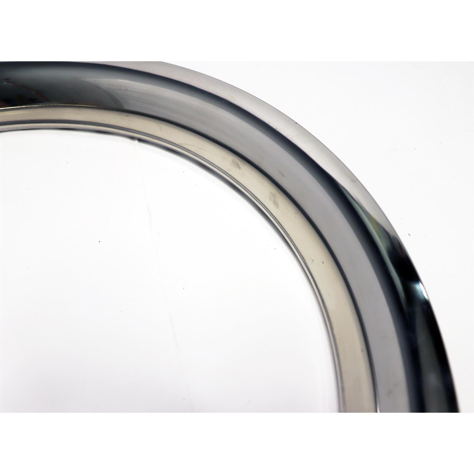 Stainless Steel Beauty Ring for 15 Inch Rally Wheel, 2 Inch Wide