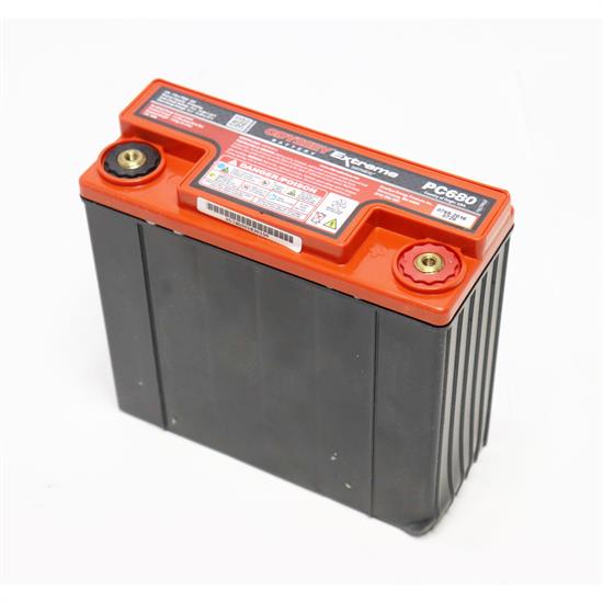 Odyssey Batteries PC680 12Volt AGM Battery, 7.27 x 3.11 x 6.67"